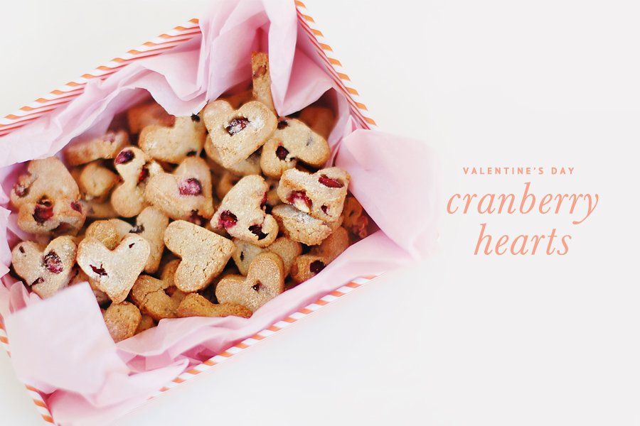 Easy, healthy homemade Valentine's Day Dog Treats recipe - your dog will love you more than ever! Grab the easy, DIY recipe and full tutorial here.