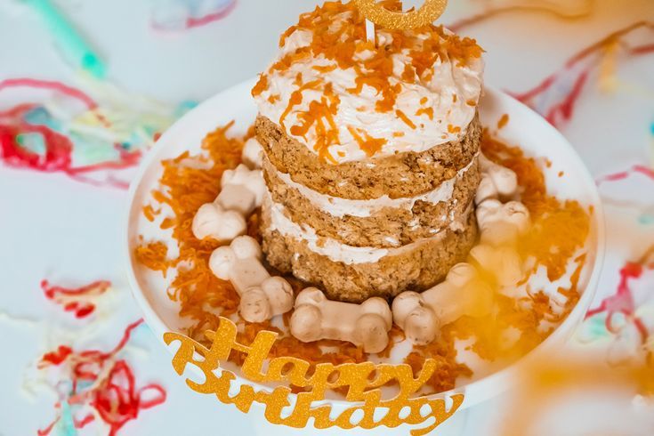 Carrot & Apple Birthday Cake Recipe for Dogs