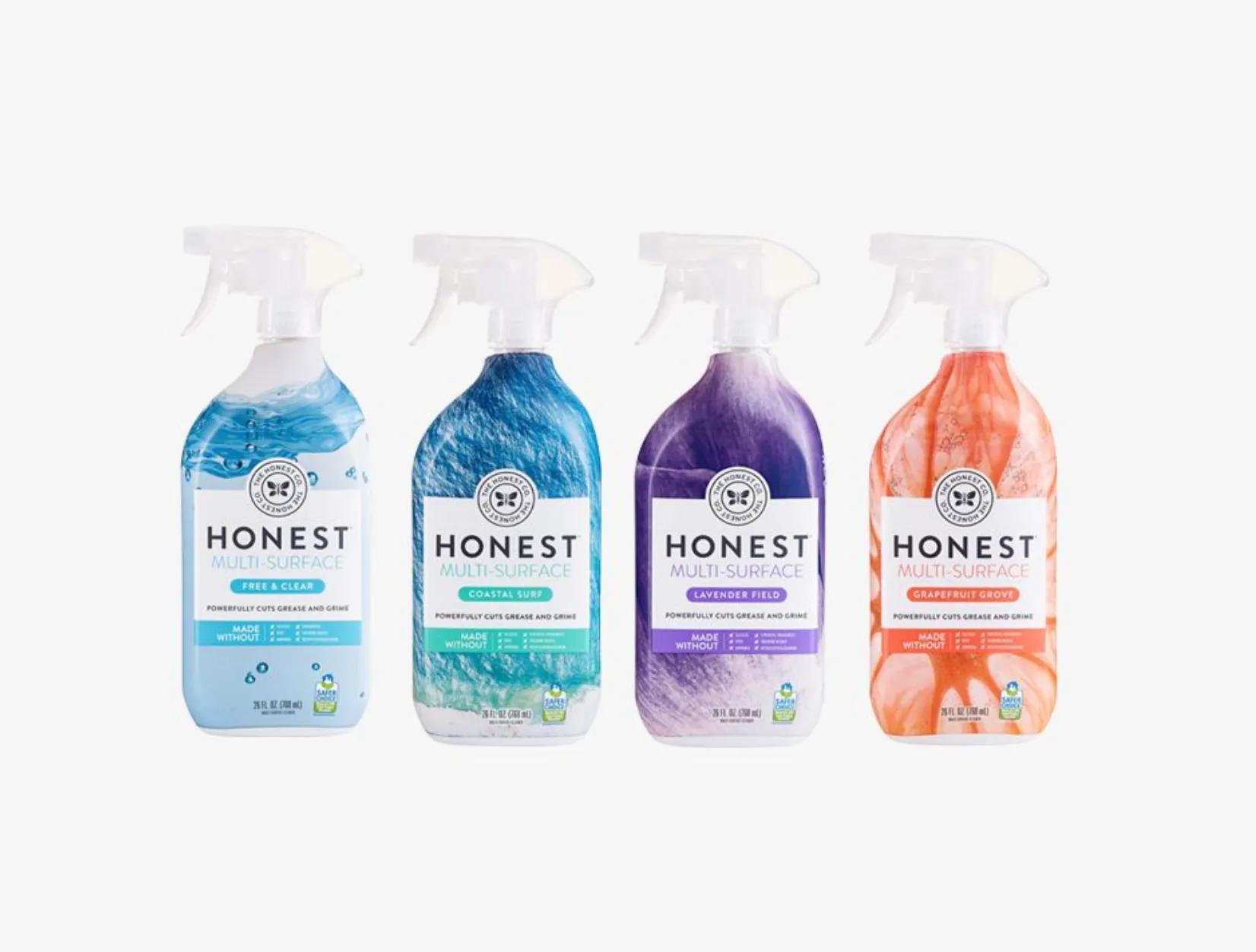 Cruelty free cleaning products by The Honest Company