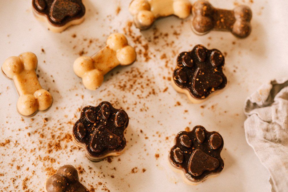 How to Make Peanut Butter and Carob Dog Treats