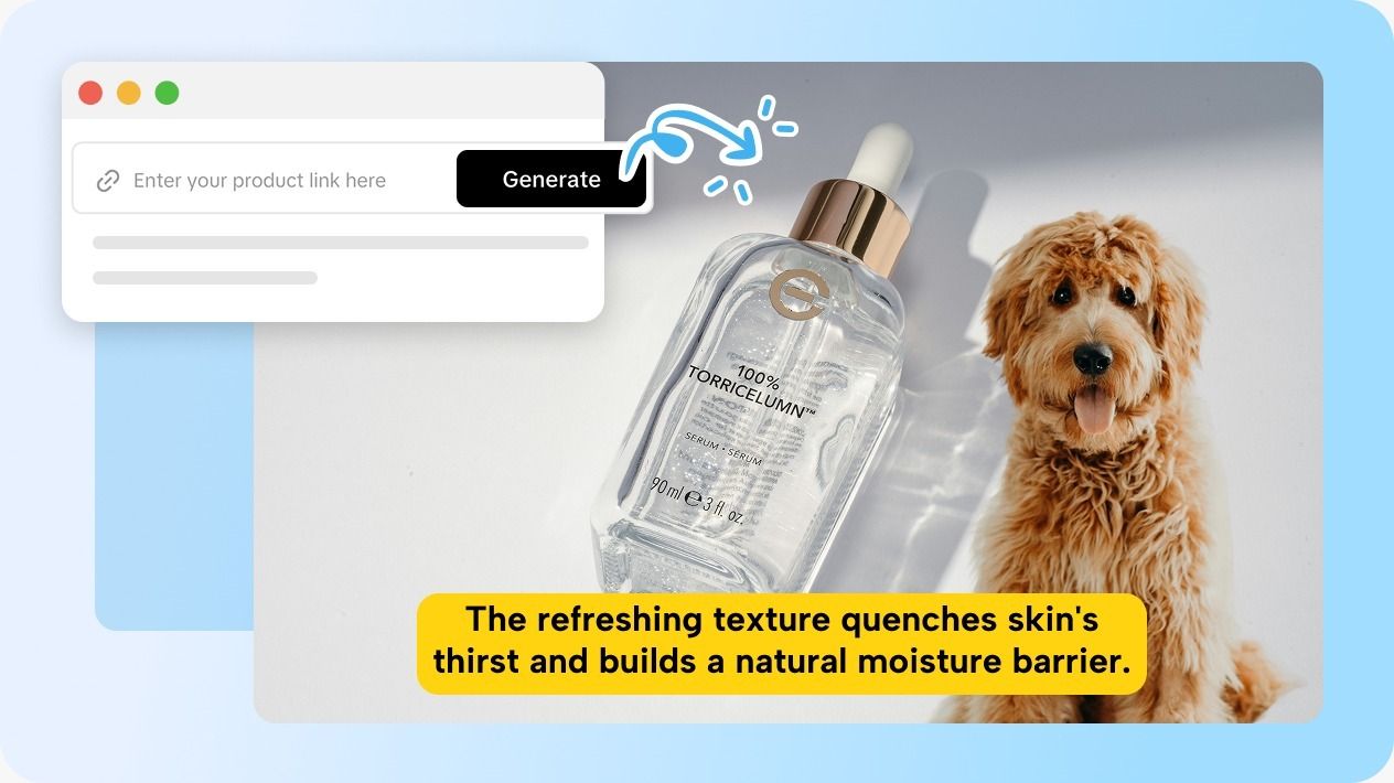 turn dog video to ai