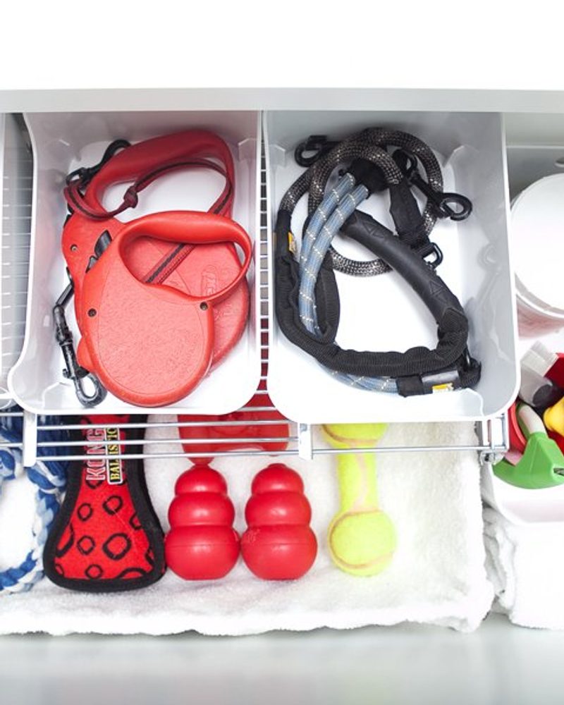 Organized Dog Drawer | Pretty Fluffy