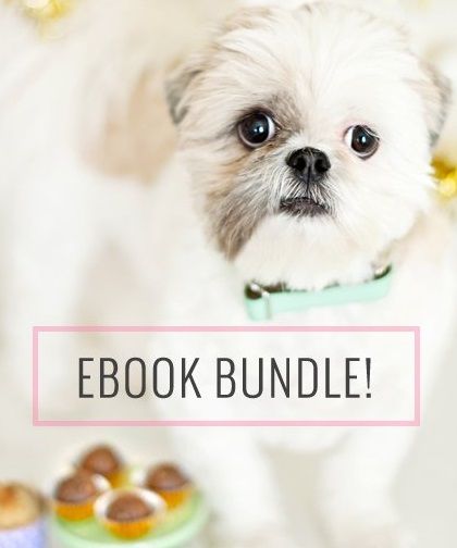 Dog Treat Recipe Book Bundle — 2 eBooks cover