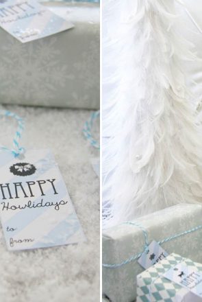 Pet Christmas Gift Labels | Pretty Fluffy