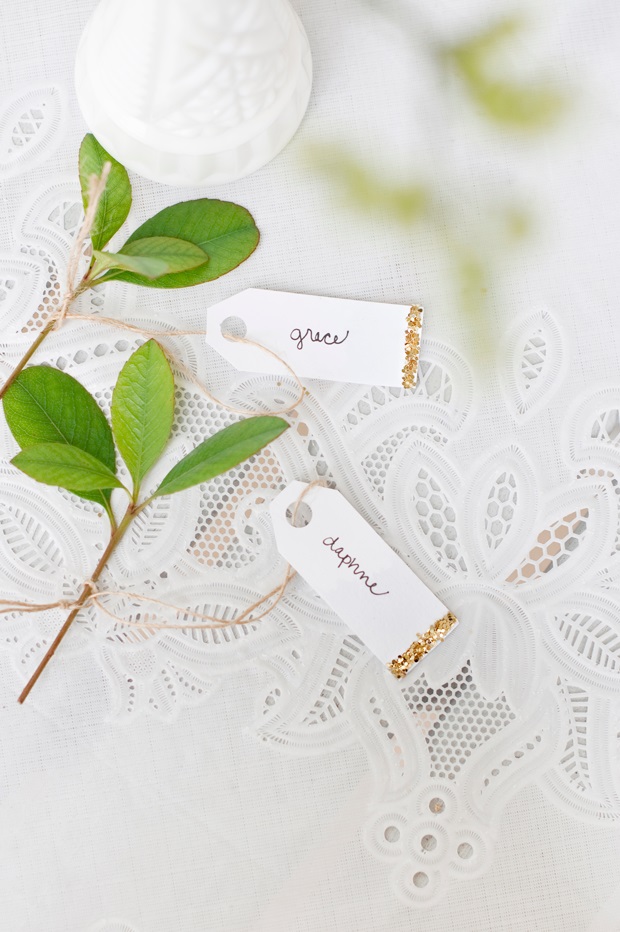 DIY Place Cards - St Patrick's Brunch Ideas - Menu & DIY Recipes