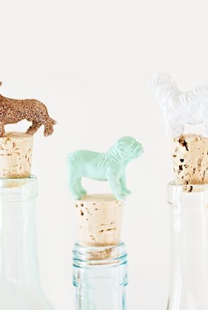 DIY Canine Wine Toppers Tutorial