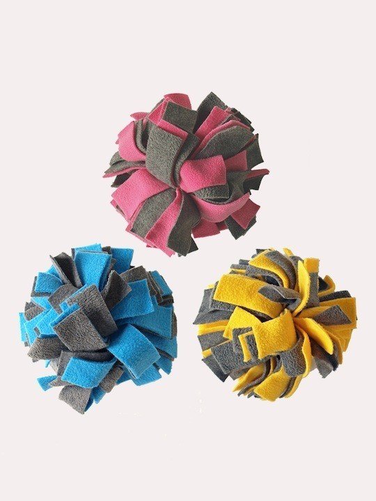 Giant Pom Pom Dog Toy by East End Best Friend