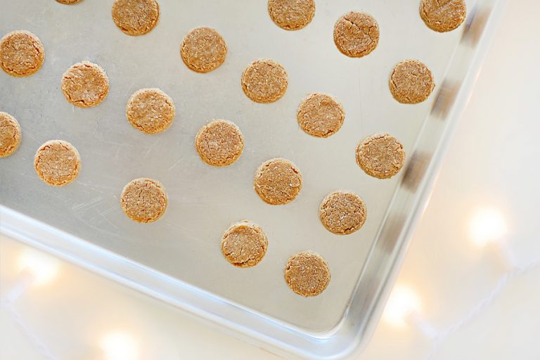 Holiday Dog Treats PB & Ginger Snaps for Dogs Recipe