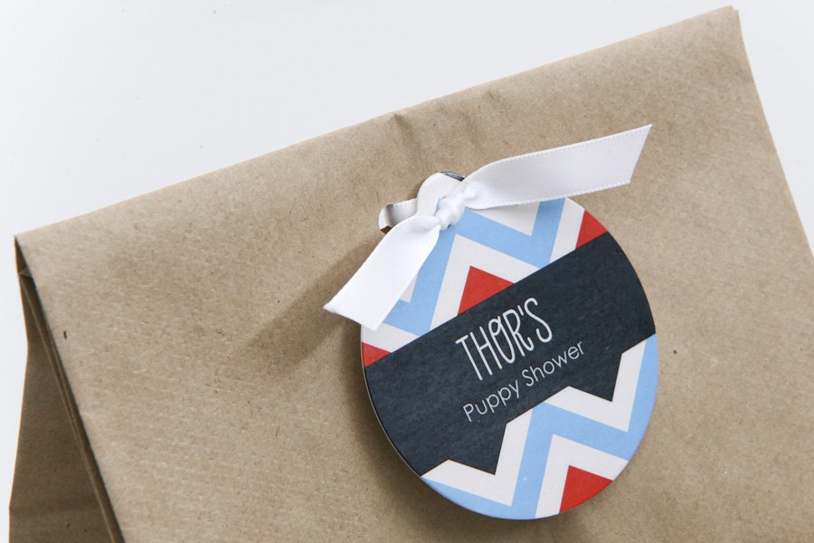 DIY Party Favour Bags - Puppy Party
