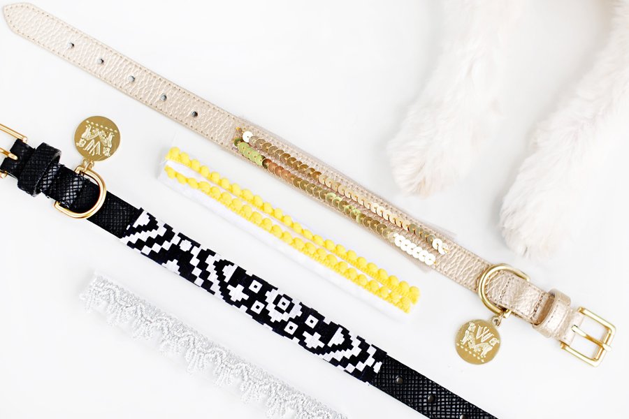 DIY No Sew Dog Collar Sleeves DIY Dog Projects Pretty Fluffy