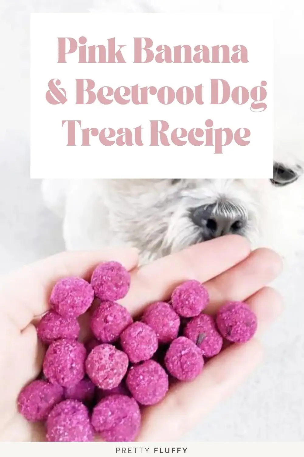 Banana & Beetroot Dog Treats