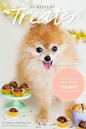 Join thousands of happy dog owners (and happy dogs!) who have enjoyed the Ebook 52 Weeks of Treats 2nd Edition - Simple & Healthy Dog Treat Recipes for Every Season. | Buy now at www.prettyfluffy.com