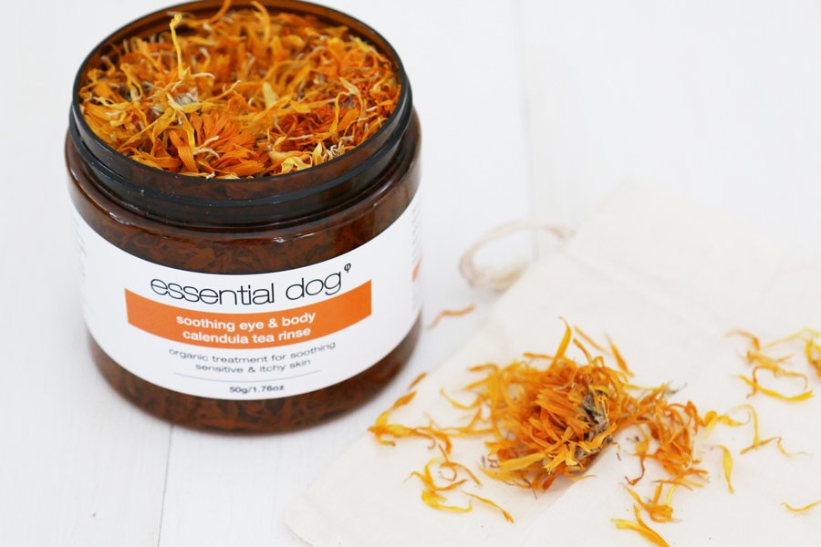 Essential Dog Grooming Skin Remedies // A complete and natural range of grooming remedies for dogs with allergies and sensitive skin // www.prettyfluffy.com