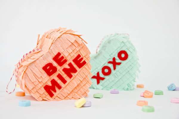 Piñata Love Gram by Studio DIY- 15 Beautiful & Easy DIY Dog Valentines Day Gifts