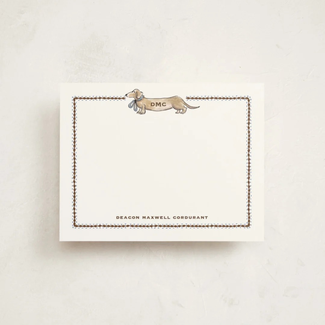 CANINO Personalized Stationery