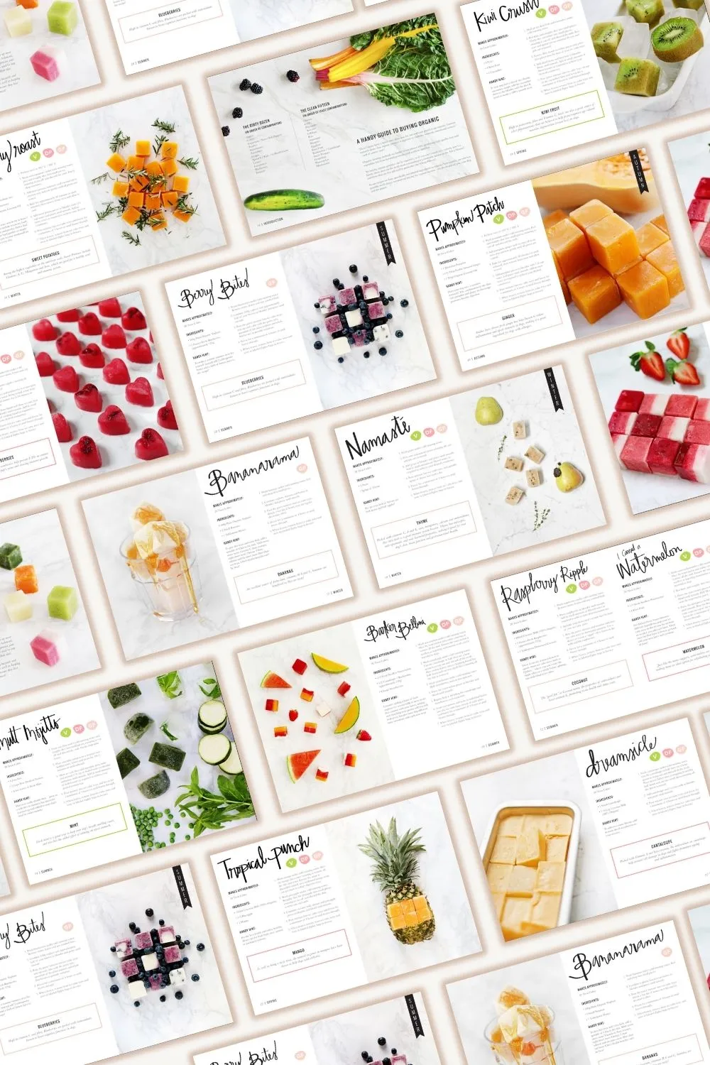 Frozen - 30 Fresh & Fruity Dog Treat Recipes Your Pup Will Love!