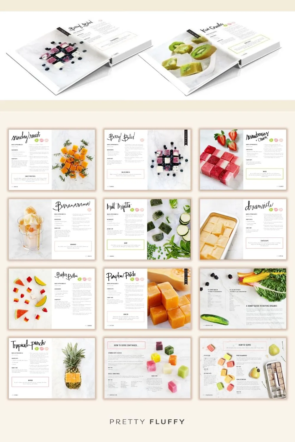 Frozen - 30 Fresh & Fruity Dog Treat Recipes Your Pup Will Love!