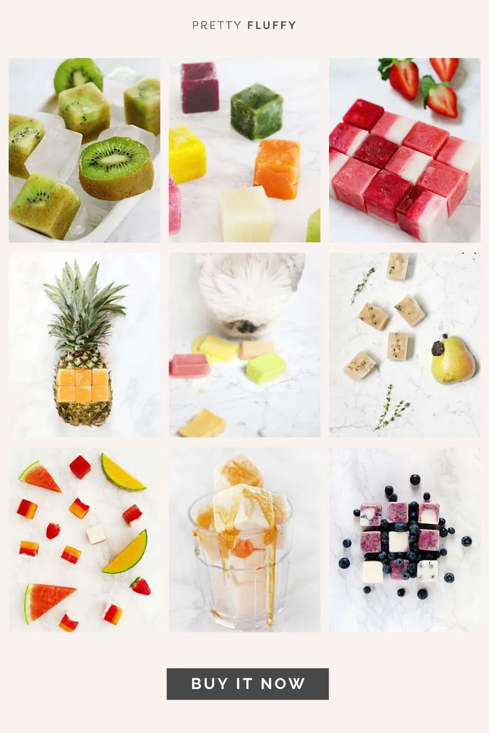 Nom Nom! From pupsicles, to biscuits, smoothies, winter warmers and everything in between, Frozen - 30 Fresh & Fruity Dog Treat Recipes Your Pup Will Love! is packed with a tantalising variety of frozen dog treats for every season.