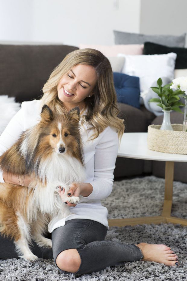 Take a sneak peek into the spectacularly styled Australian home of Sonia Bavistock and her fluffy sidekick, Amalfi.