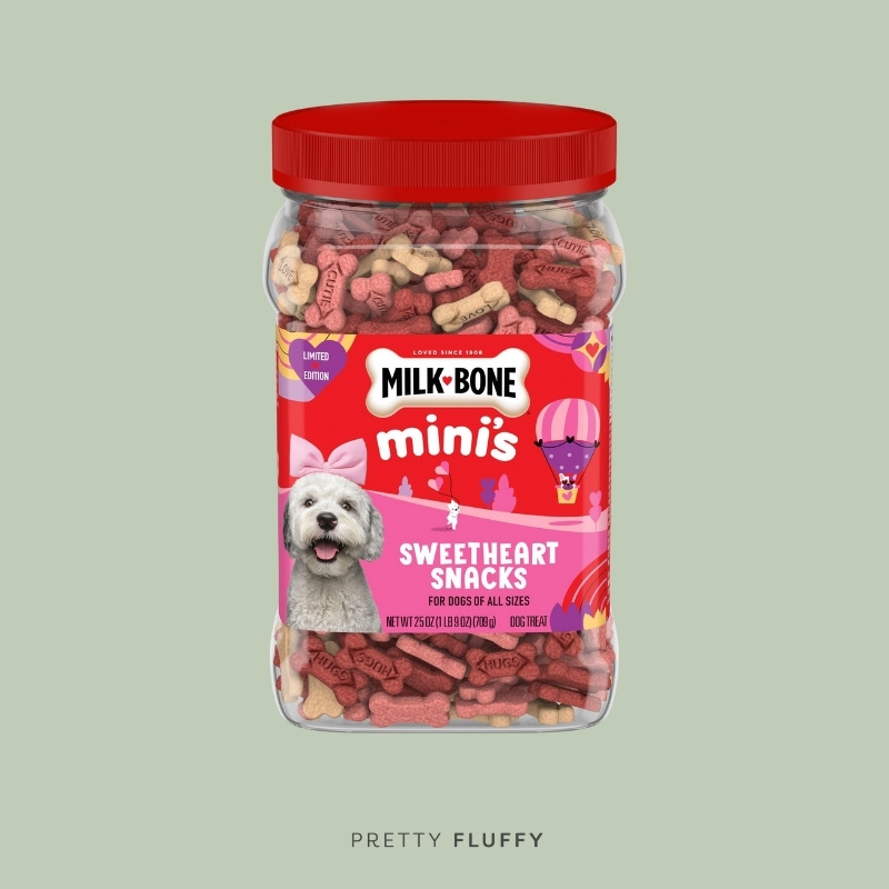 Milk-Bone Valentine's Sweetheart Snacks Mini’s Dog Treats