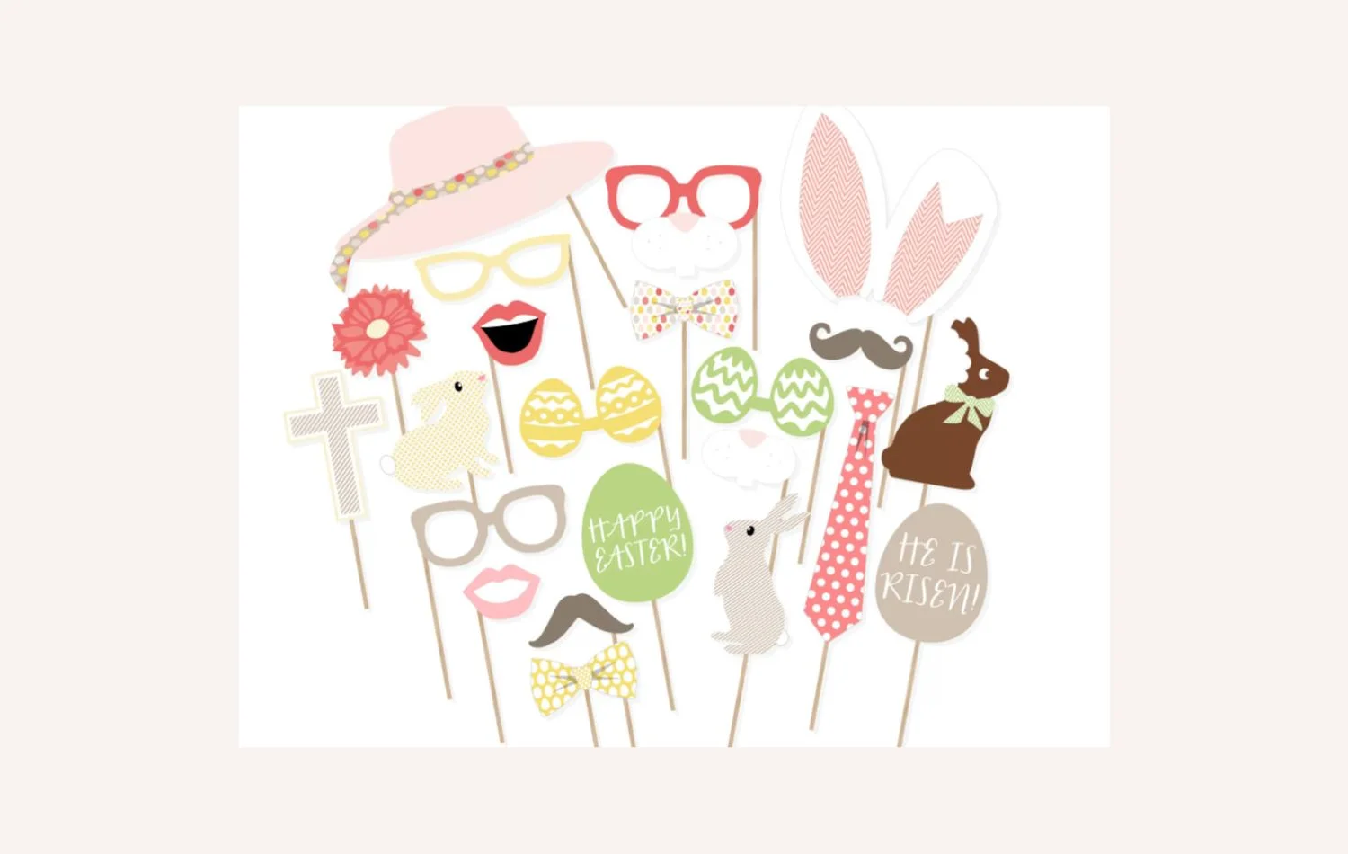 Easter Dog Photo Shoot_ Free Printable Easter Bunny Dog Bunting (3)