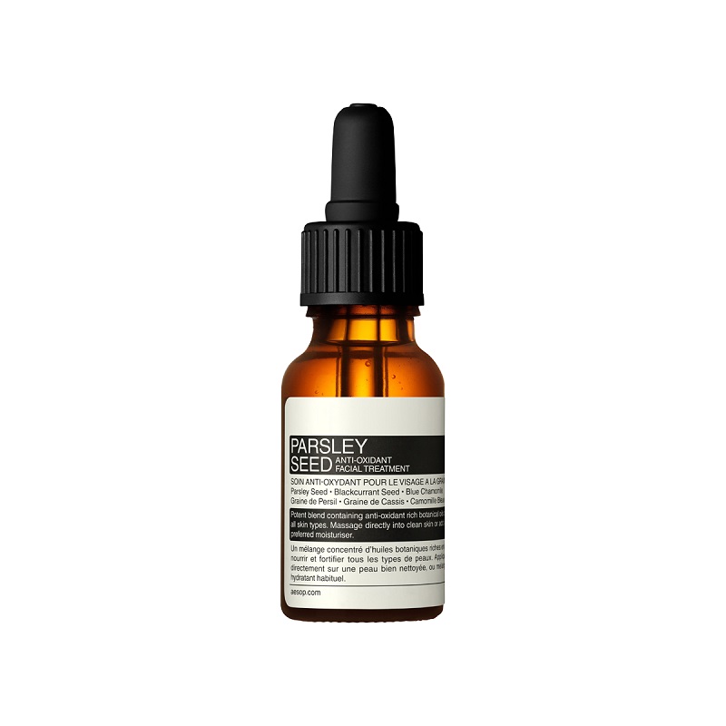 10-BEST-CRUELTY-FREE-MAKE-UP-AND-BEAUTY-PRODUCTS- Aesop Parsley Seed Anti-oxidant Eye Serum By Aesop for Unisex - 0.5 Oz Serum, 0.5 Oz