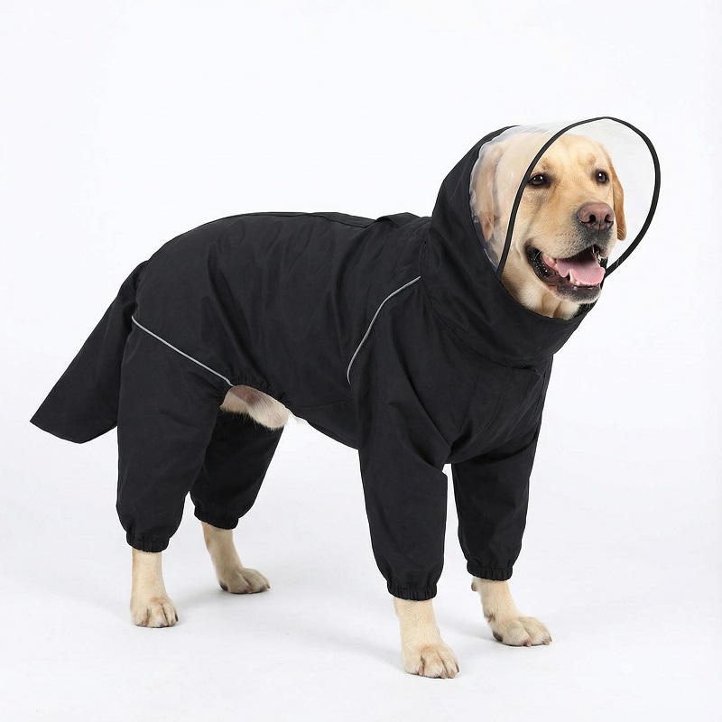 TOBOSS Dog Raincoat for Medium Large Dogs