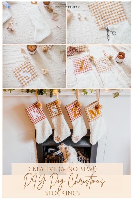 Creative (& No-Sew!) DIY Dog Stockings Tutorial