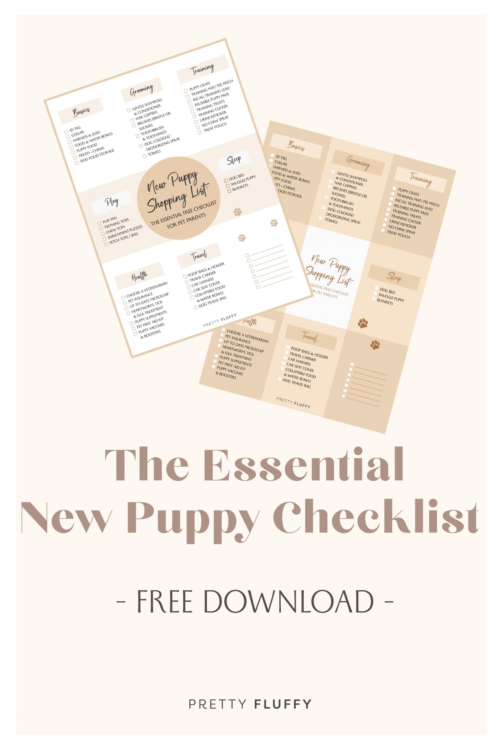 Puppy Must-Haves: The Ultimate Checklist for Puppies (2025)