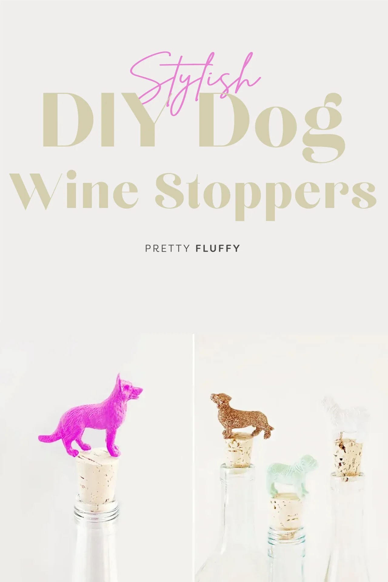 Stylish DIY Dog Wine Stoppers1