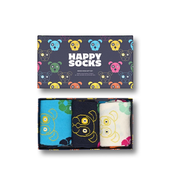 Happy Socks 3-Pack Dog Dad Socks