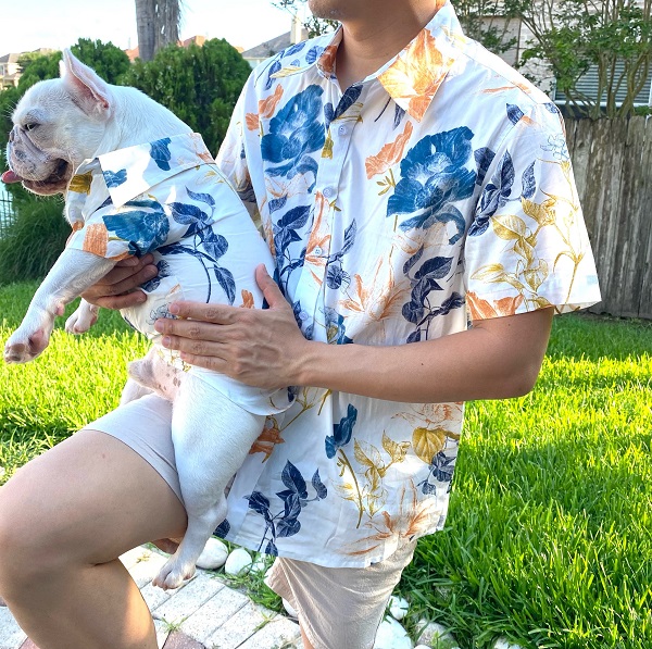 Matching Dog and Owner Set by Fit Frenchie