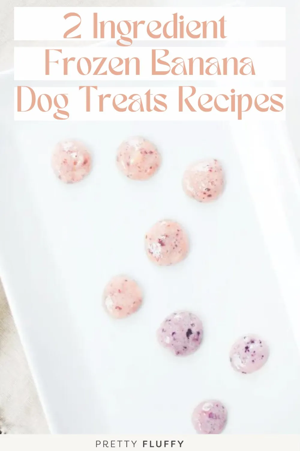 2 Ingredient Frozen Banana Dog Treats Recipes 
