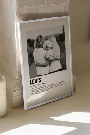 Vogue Paws Custom Pet Memorial Portrait