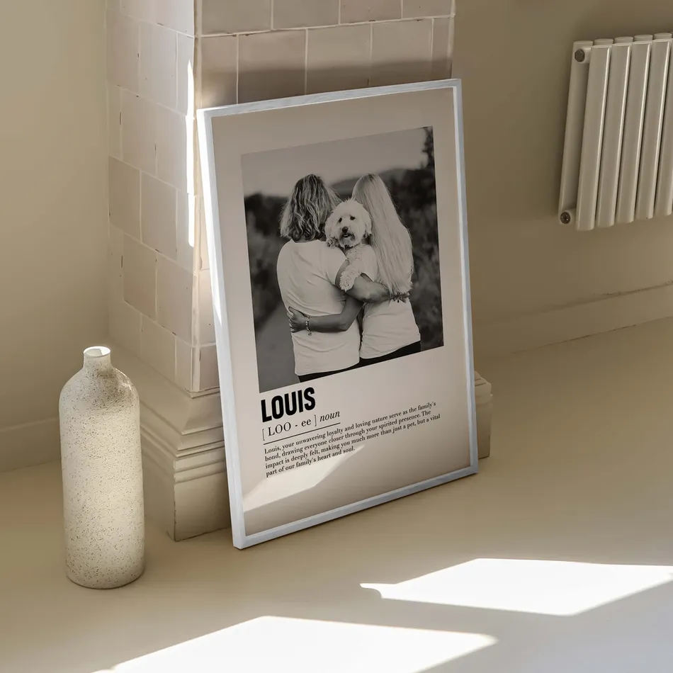 Vogue Paws Custom Pet Memorial Portrait
