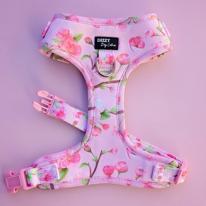 Dizzy Dog Collars Sweet Sakura Dog Harness