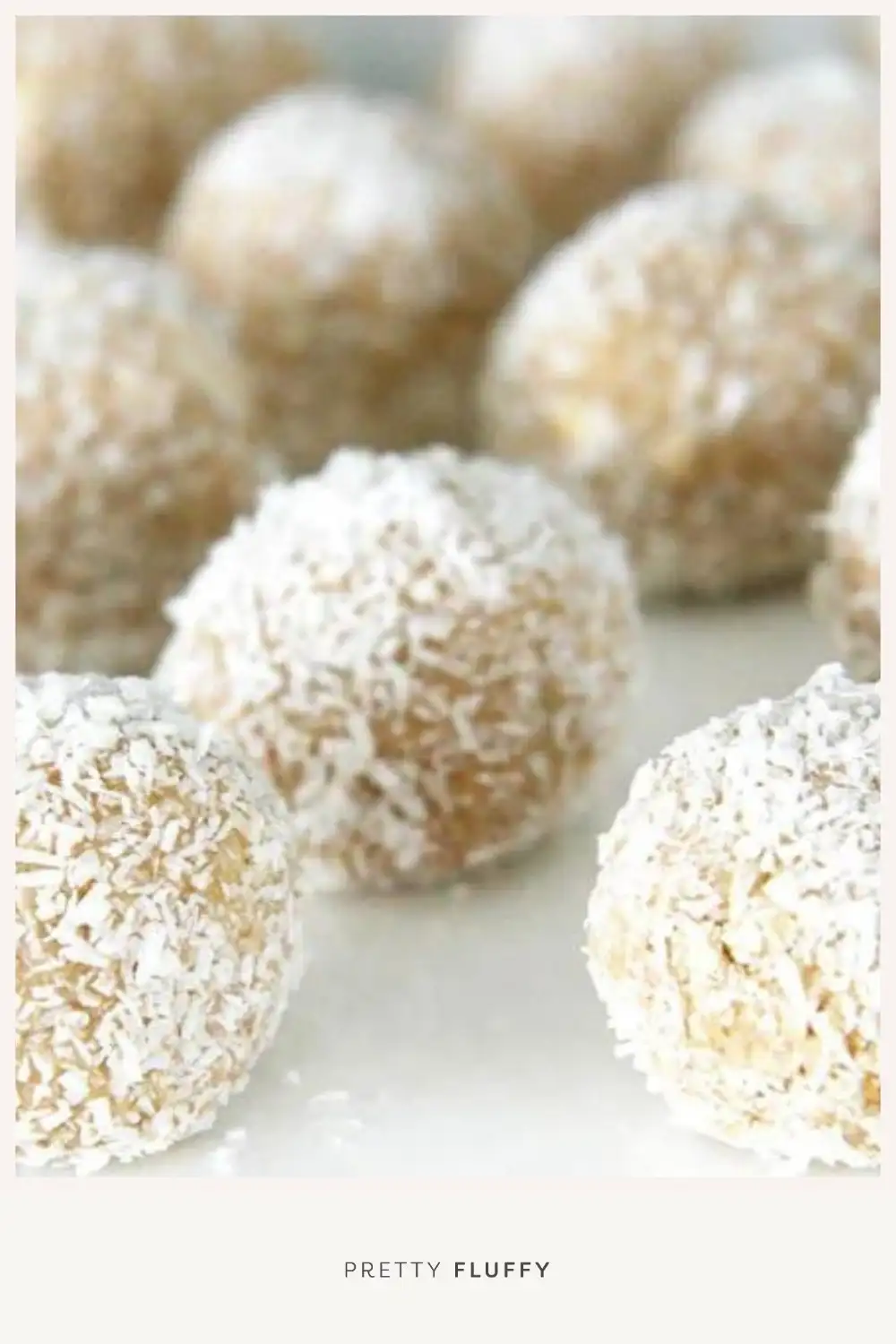 Make your own no bake coconut dog treats. With just 4 ingredients and 4 easy to follow steps they're quick, easy and yummy to make! Get the free recipe now. | No Bake Coconut Dog Treat Recipe | Pretty Fluffy