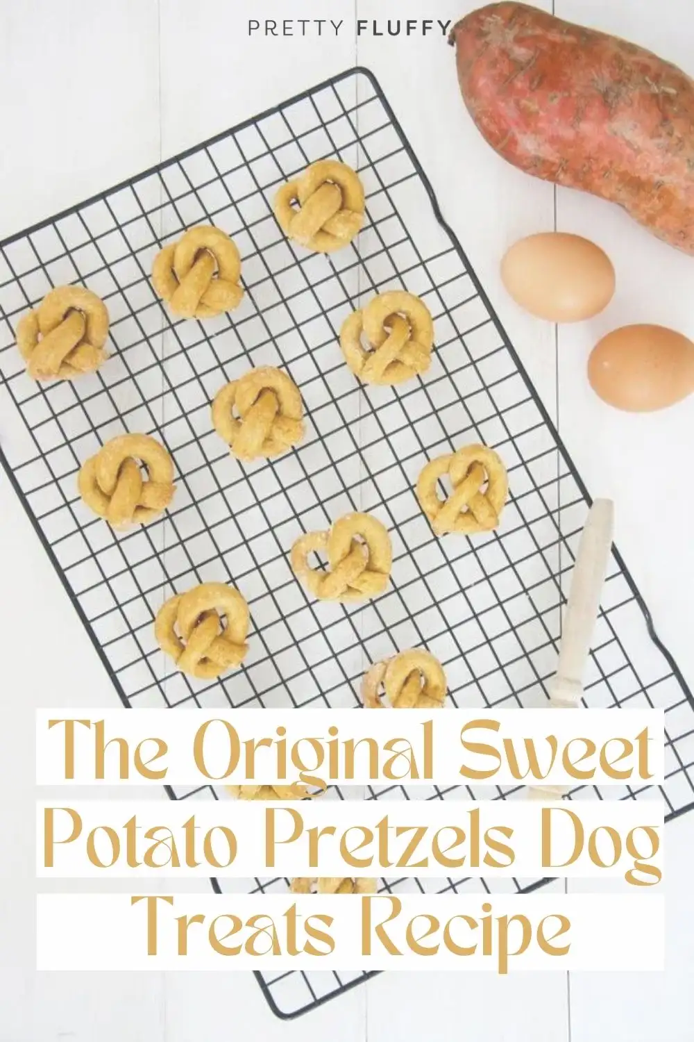 Sweet Potato Pretzels for dogs