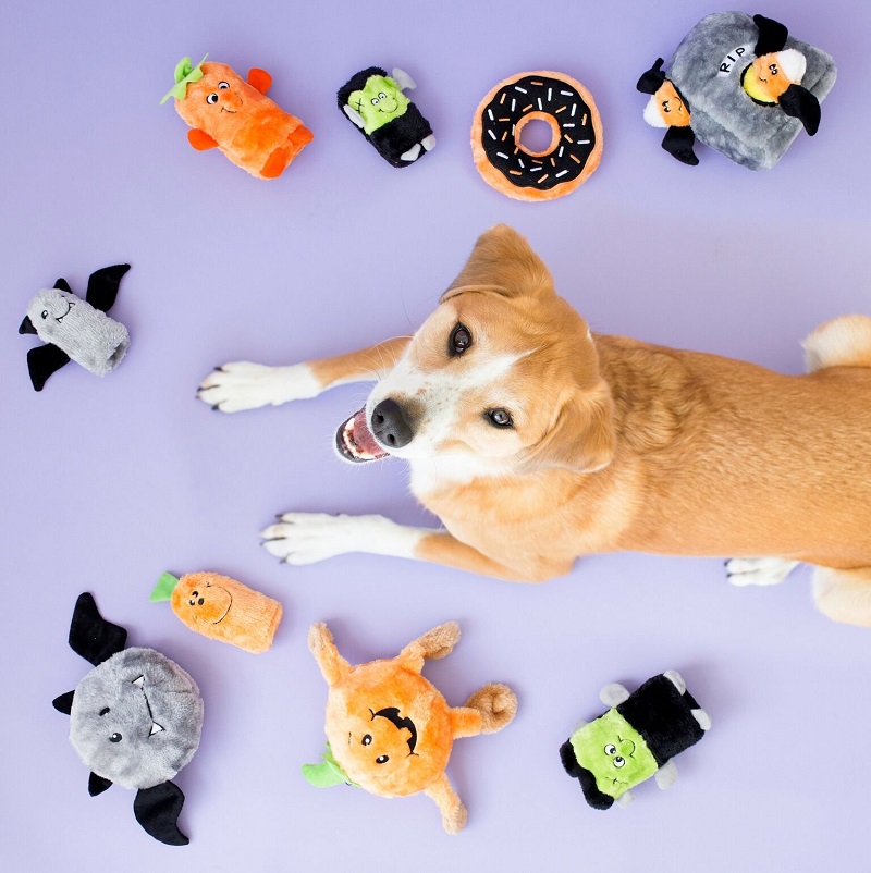 ZippyPaws Halloween Squeakie Buddies