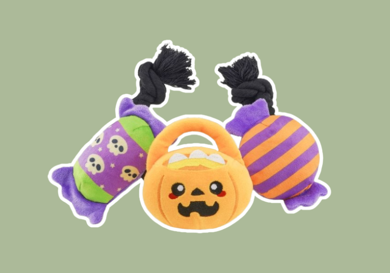 HugSmart Pet Howloween Night Howloween Candy Dog Toy
