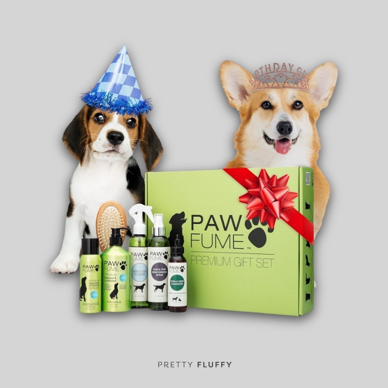 Pawfume Dog Gift Basket
