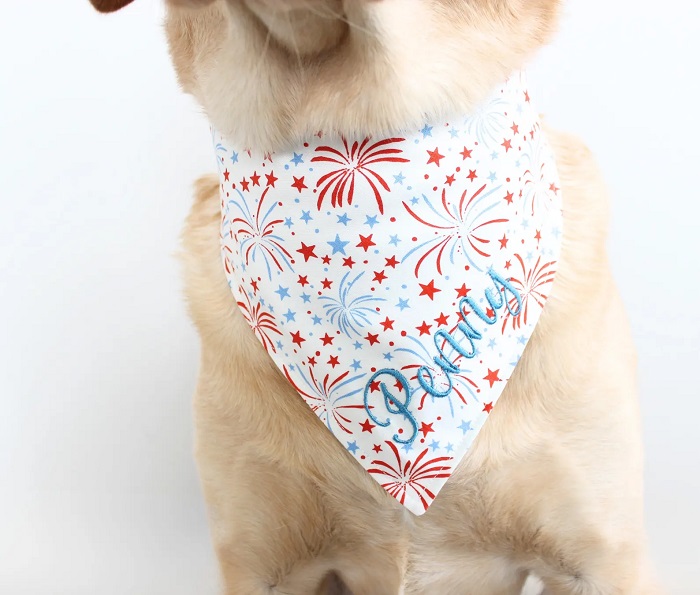Cash and Co Pet Boutique 4th of July Dog Bandana