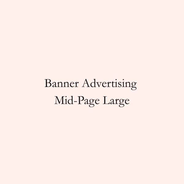 Banner Advertising - Mid-Page Large