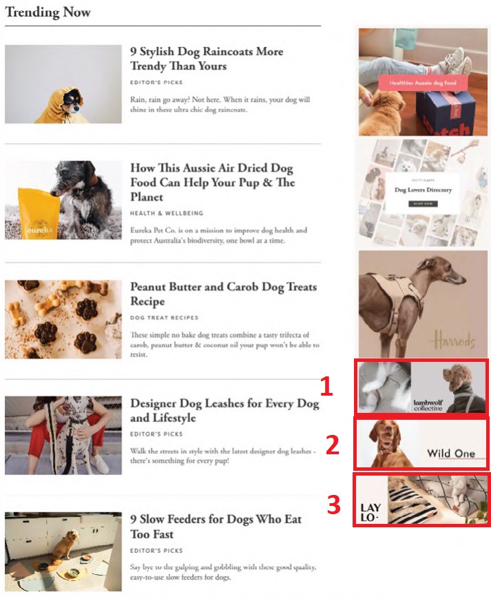 mid page small ad