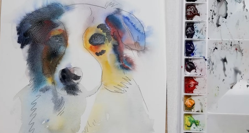 What to Draw with Watercolors: Cute Pet Ideas for Dog Lovers