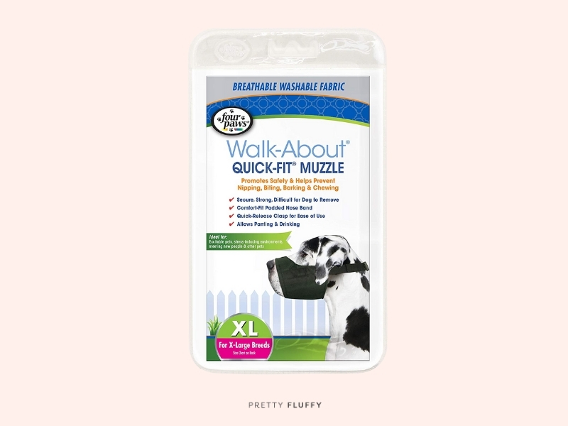 Four Paws QuickFit Dog Muzzle 