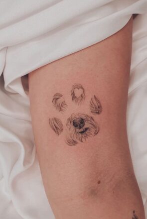dog tattoo ideas for women and me