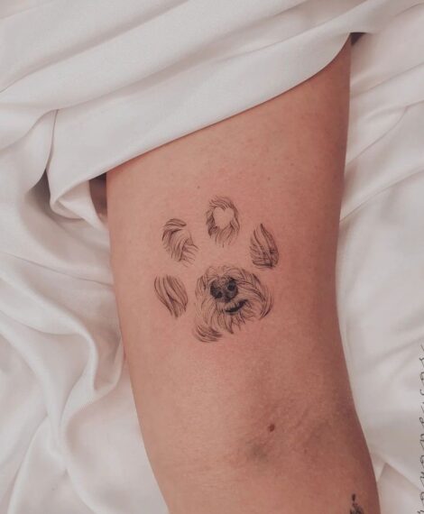 dog tattoo ideas for women and me