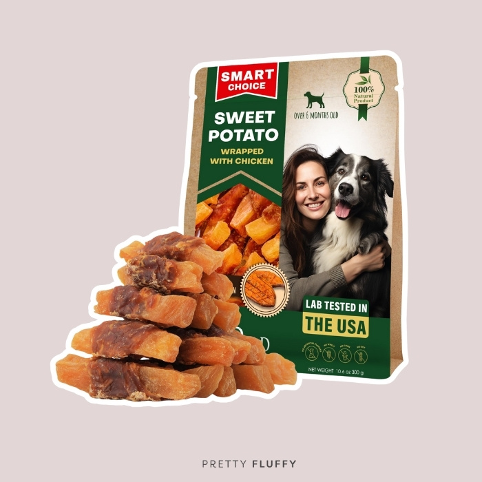 Beloved Pets Sweet Potato Dog Treats & Chicken Jerky Wraps