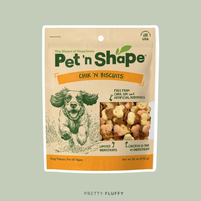 Pet 'n Shape Chik 'n Wrapped Biscuits